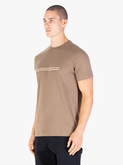 Luke 1977 Block Stripe Brown T-Shirt Hardnut - Image 3 of 7