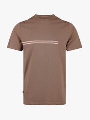 Luke 1977 Block Stripe Brown T-Shirt Hardnut - Image 4 of 7