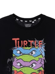 Vanilla Underground Black Teenage Mutant Ninja Turtles Short Sleeved T-Shirt - Image 3 of 7
