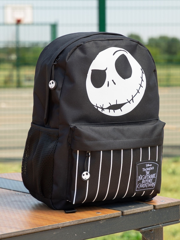 Vanilla Underground Black Disney The Nightmare Before Christmas Backpack - Image 1 of 9 Vanilla Underground Black Disney The Nightmare Before Christmas Backpack - Image 1 of 9