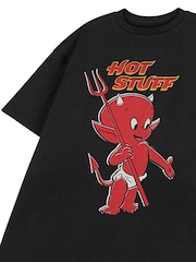 Vanilla Underground Black Hot Stuff Short Sleeved T-Shirt - Image 3 of 8