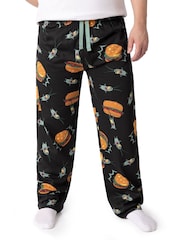Vanilla Underground Black SpongeBob SquarePants Plankton Lounge Joggers - Image 1 of 6
