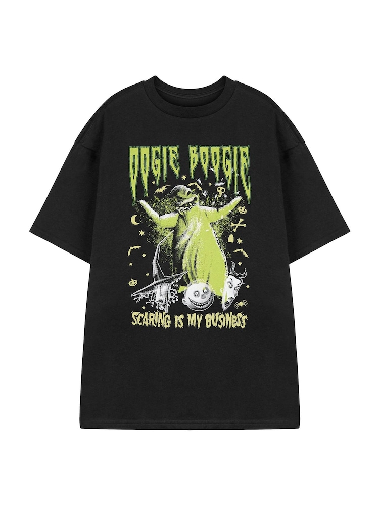 Vanilla Underground Black The Nightmare Before Christmas Short Sleeved T-Shirt - Image 1 of 8