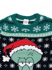 Vanilla Underground Green SpongeBob Square Joggers Christmas Jumper - Image 4 of 9