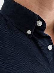 JACK & JONES Blue Cord Shirt - Image 4 of 5