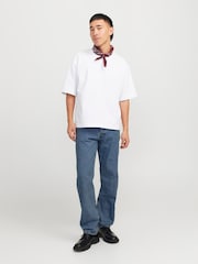 JACK & JONES Blue Chris Relaxed Fit Jeans - Image 1 of 5