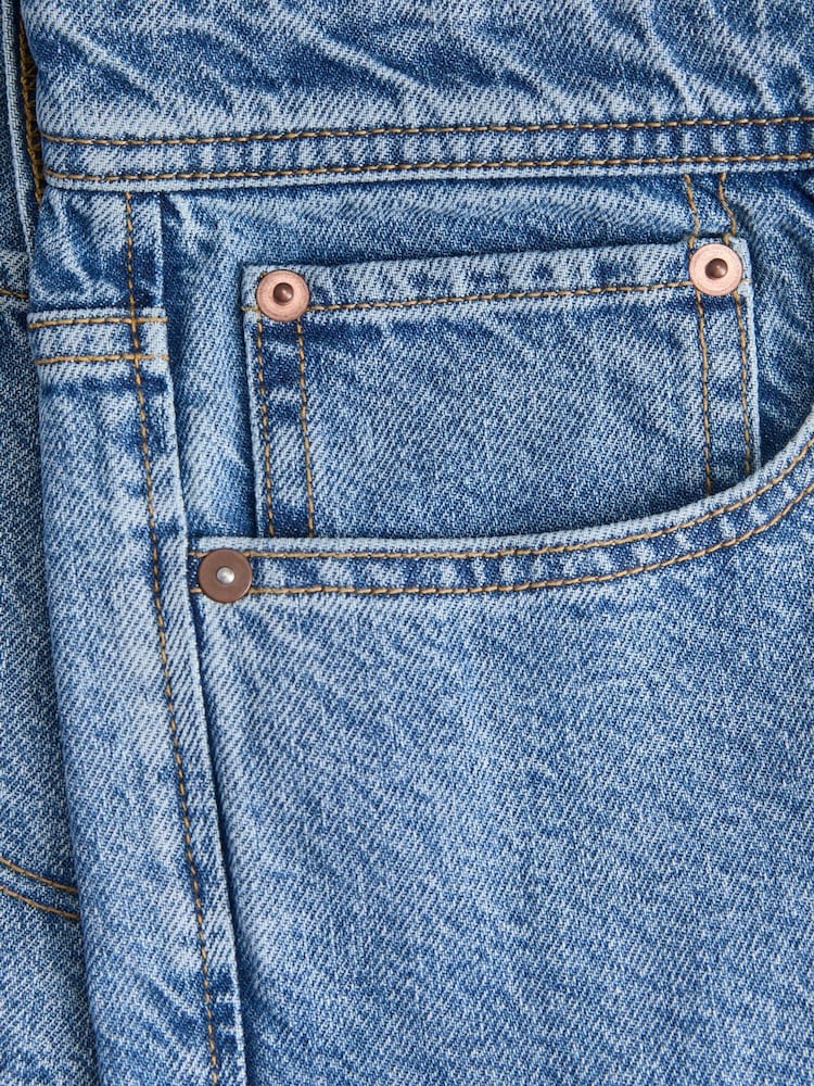 JACK & JONES Blue Chris Relaxed Fit Jeans - Image 5 of 5