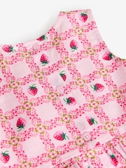 وردي ـ طبعة فراولة - طقم بلوزة وبنطلون من Cath Kidston (3شهور-8سنوات) - Image 5 of 6