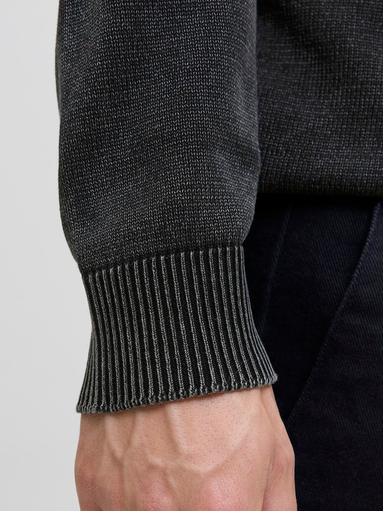 JACK & JONES Black Washed Sweatshirt - Image 5 of 5 JACK & JONES Black Washed Sweatshirt - Image 5 of 5