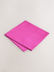 Fuchsia Silk Tie Pocket Square and Pin Set - Image 4 of 4