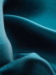 Blaugrün - Set aus Seidenkrawatte, Einstecktuch und Krawattennadel - Bild 5 von 5