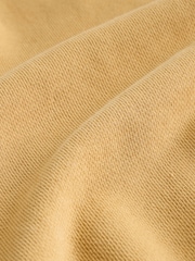 Ochre Yellow Graphic Print Crew Neck Sweatshirt - Image 4 of 4