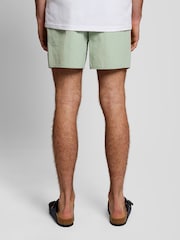 Verde - Lyle & Scott Plain Pantaloni scurți de baie - Imaginea 3 din 5