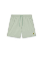 Verde - Lyle & Scott Plain Pantaloni scurți de baie - Imaginea 5 din 5