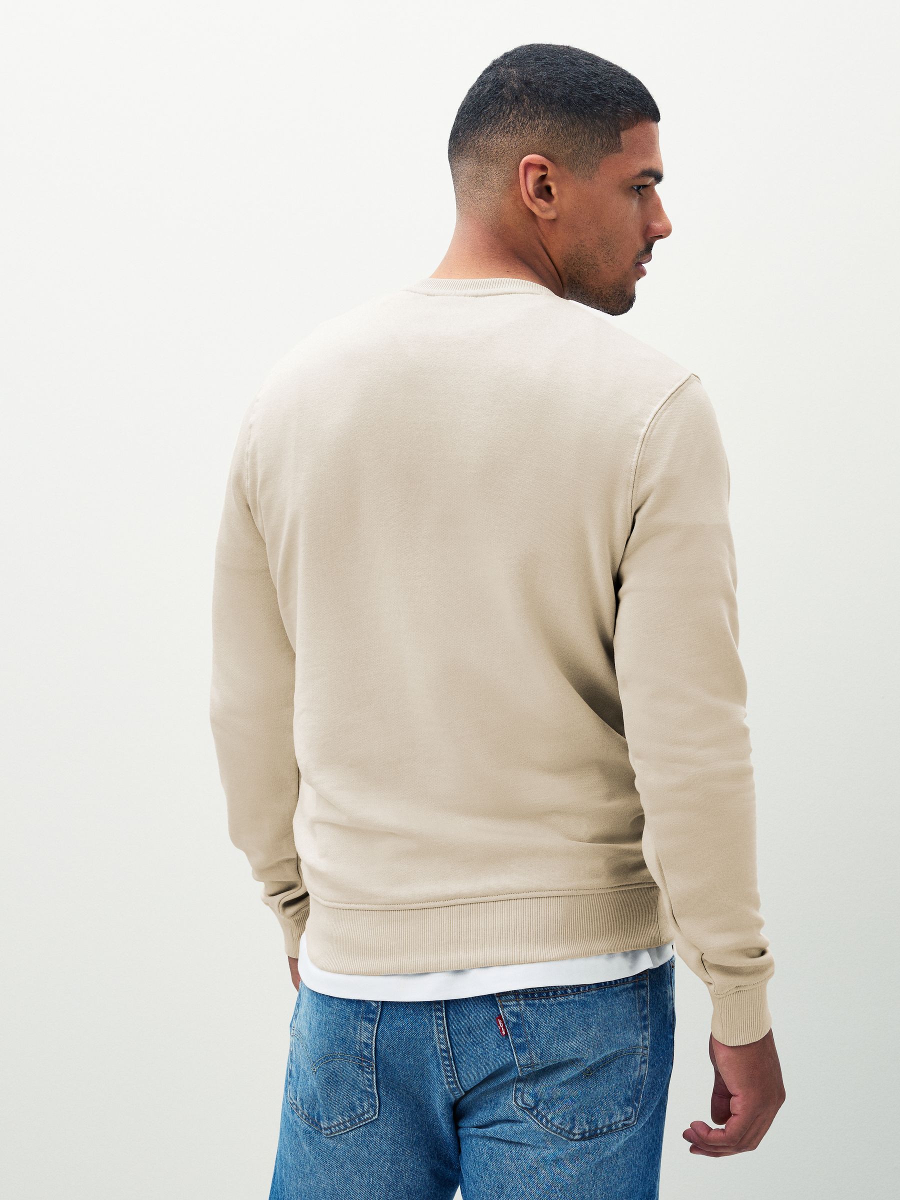 Buy Lyle & Scott White Crew Neck Sweatshirt from Next USA