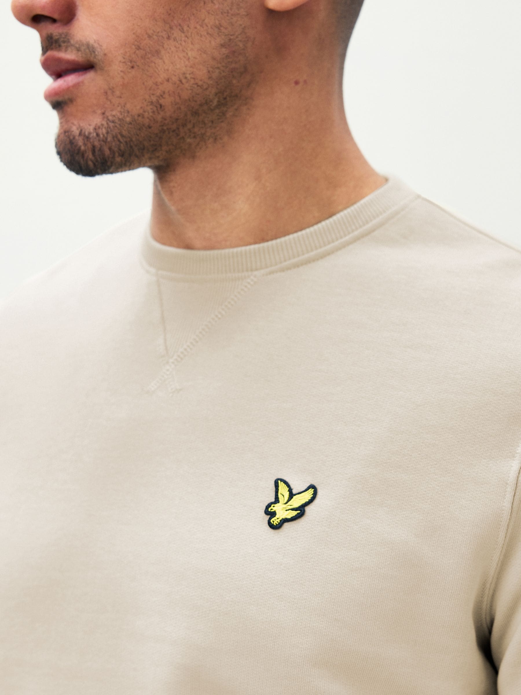 Buy Lyle & Scott White Crew Neck Sweatshirt from Next USA