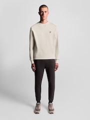 Lyle & Scott Grey Crew Neck Sweatshirt - Image 4 of 6
