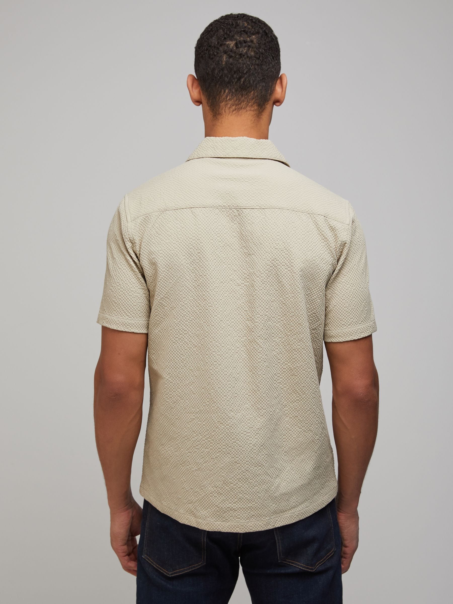 Buy Lyle & Scott Natural Crinkle Resort Shirt from Next USA