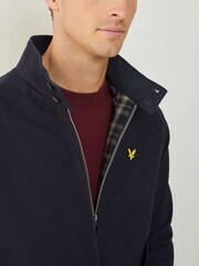 Lyle & Scott Blue Cotton Harrington Jacket - Image 3 of 6