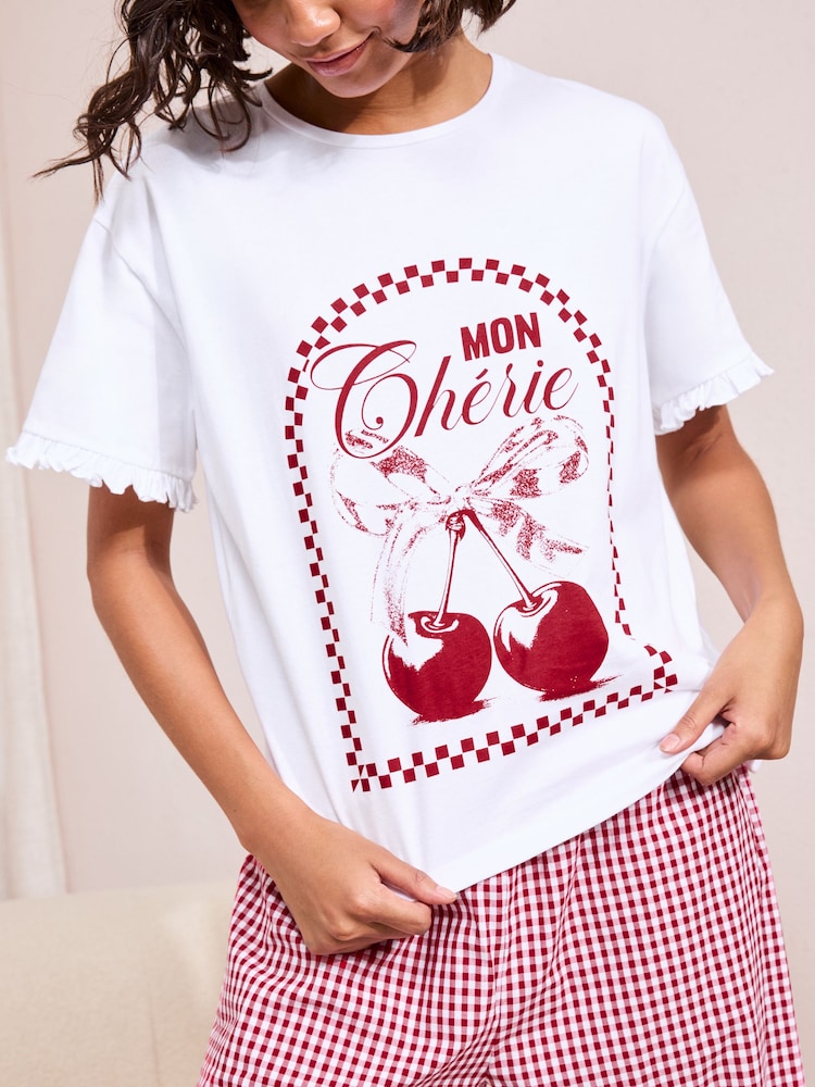 بيجامة بكُم قصير من Friends Like These - صورة 1 من 4