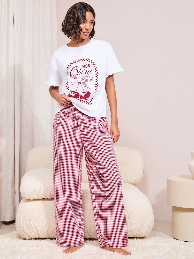 بيجامة بكُم قصير من Friends Like These - صورة 2 من 4