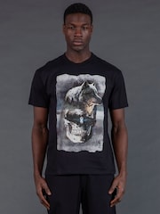 Religion Black Wolves T-Shirt - Image 1 of 4
