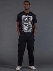 Religion Black Wolves T-Shirt - Image 3 of 4
