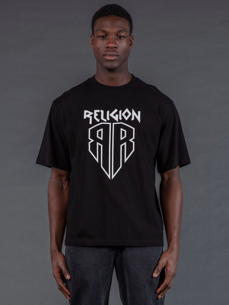 Religion Black Shield T-Shirt - Image 2 of 5 Religion Black Shield T-Shirt - Image 2 of 5