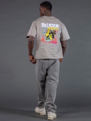 Religion Grey Acid Ripper T-Shirt - Image 4 of 6