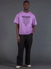 Religion Purple Shield T-Shirt - Image 3 of 4