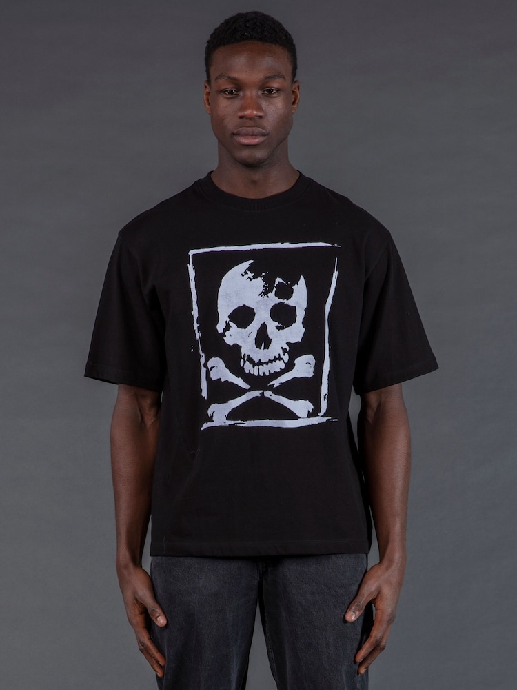 Religion Black Skull Crossbone T-Shirt - Image 1 of 6 Religion Black Skull Crossbone T-Shirt - Image 1 of 6