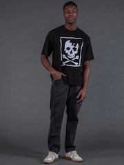 Religion Black Skull Crossbone T-Shirt - Image 4 of 6