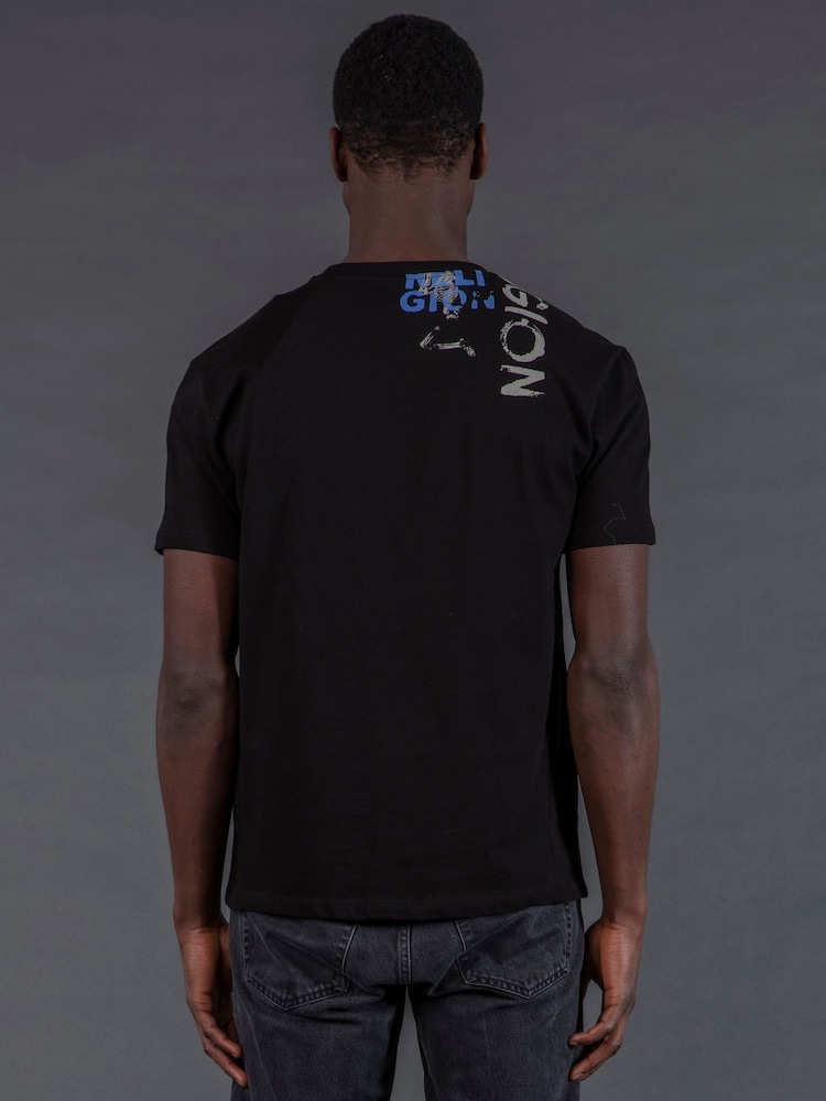 Religion Black Punk T-Shirt - Image 2 of 5 Religion Black Punk T-Shirt - Image 2 of 5