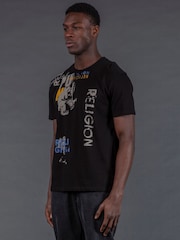 Religion Black Punk T-Shirt - Image 3 of 5