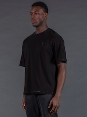 Religion Black Studded T-Shirt - Image 3 of 6