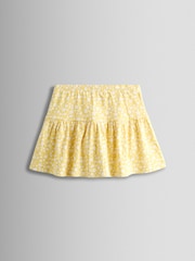 JoJo Maman Bébé Yellow Ditsy Floral Skort - Image 3 of 5