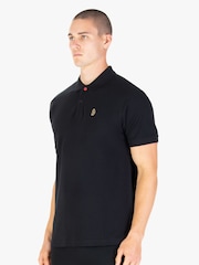 Luke 1977 New Mead Black Polo Shirt - Image 3 of 7
