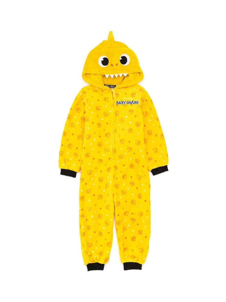 Vanilla Underground Yellow Baby Shark Yellow Onesie - Image 1 of 6