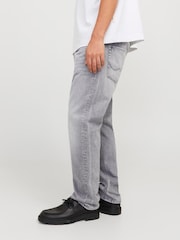 JACK & JONES Grey Chris Relaxed Fit Jeans - Image 3 of 5