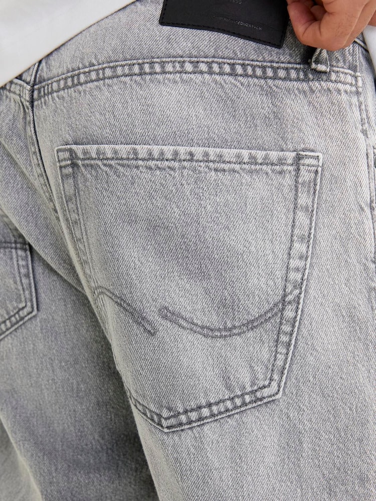 JACK & JONES Grey Chris Relaxed Fit Jeans - Image 5 of 5 JACK & JONES Grey Chris Relaxed Fit Jeans - Image 5 of 5