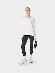 Sweaty Betty White After Class Longline Sweatshirt - Image 3 of 7