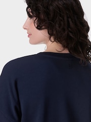 Sweaty Betty Blue After Class Longline Sweatshirt - Image 5 of 7