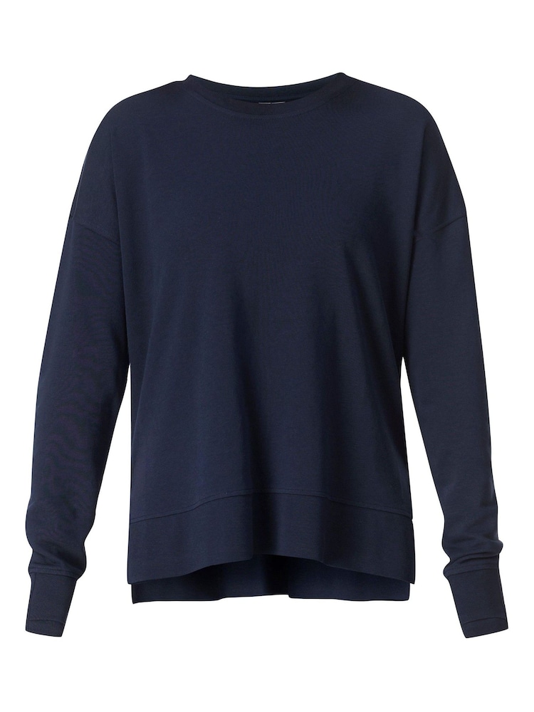 Sweaty Betty Blue After Class Longline Sweatshirt - Image 7 of 7 Sweaty Betty Blue After Class Longline Sweatshirt - Image 7 of 7