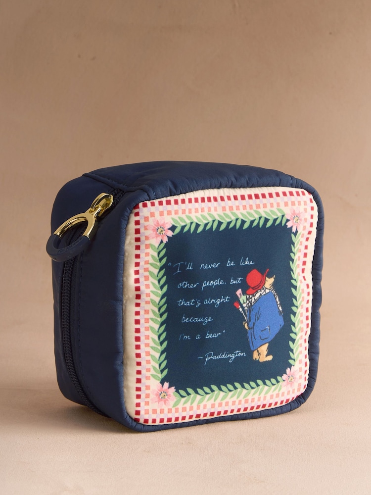 Cath Kidston Navy Paddington Padded Tech Organiser Bag - Image 1 of 3