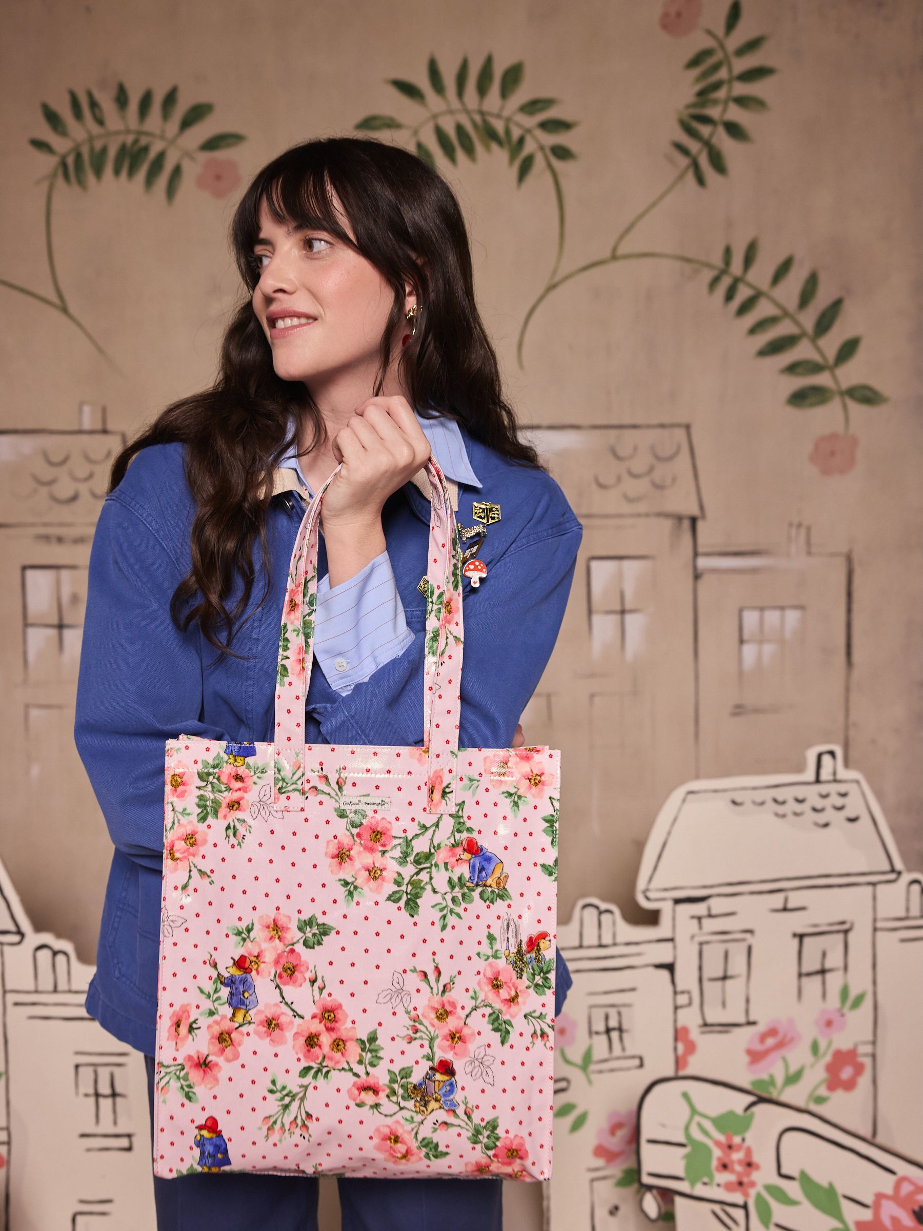 Buy Cath Kidston Pink Paddington Blossom Large Book Bag from Next USA