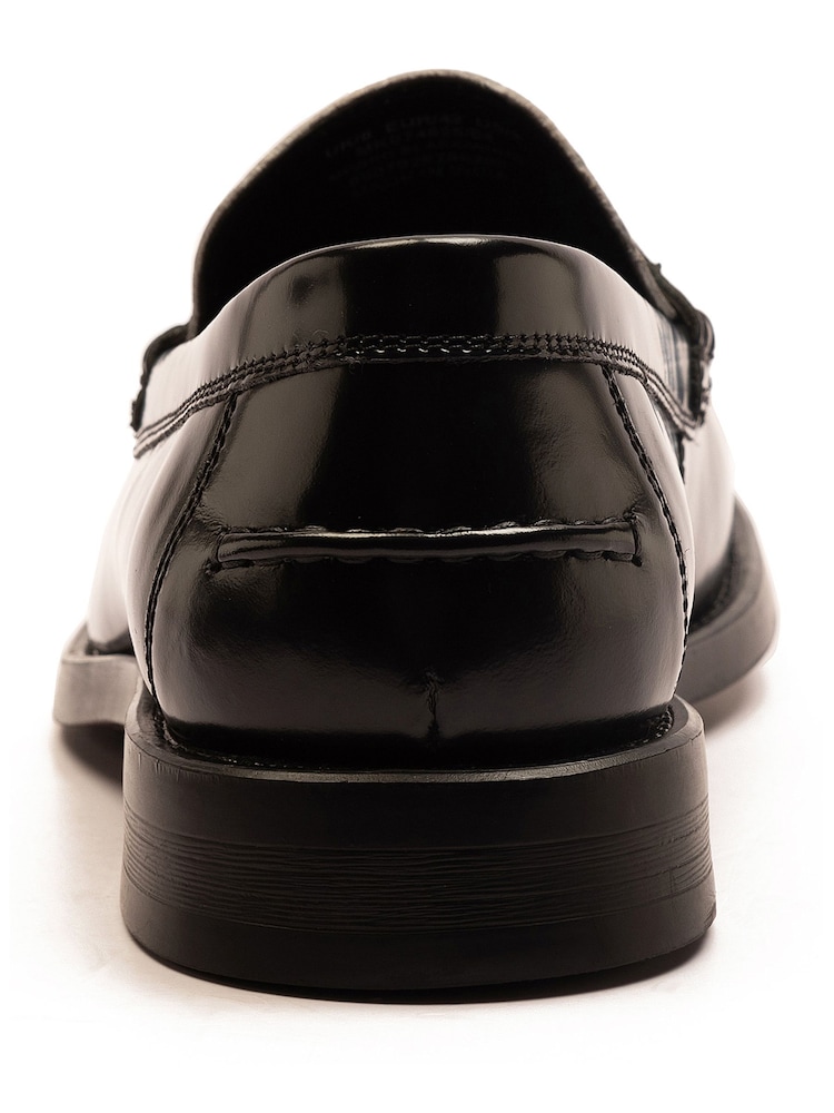 Off The Hook White Monro Loafer Formal Casual Slip-On Leather Shoes - Image 8 of 8