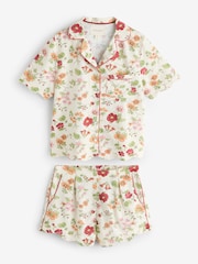 Laura Ashley Floral Pennywell Grove Woven Shorts Set - Image 5 of 10