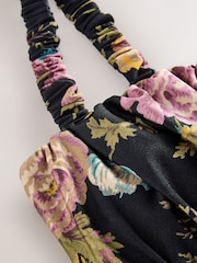 Laura Ashley Black Uffington Tummy Control Tanikini Top - Image 6 of 8