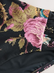 Laura Ashley Black Uffington High Waisted Bikini Bottoms - Image 5 of 6