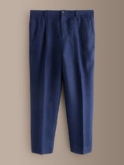 Navy Signature Drawstring Trousers - Image 5 of 8